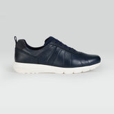 Tenis Casuales de Piel de Borrego Azul